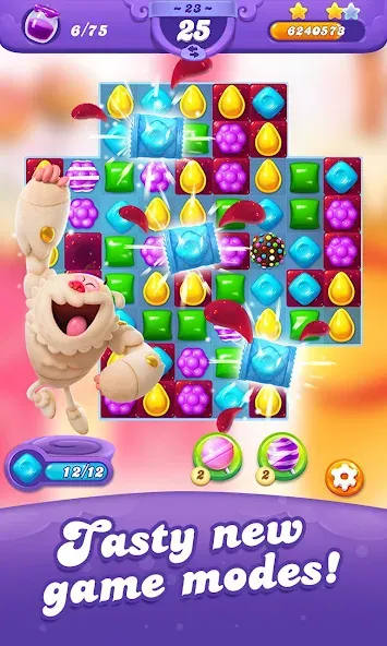 Candy Crush Friends Saga (Кенди Краш Френдс Сага)  [МОД Бесконечные деньги] Screenshot 1