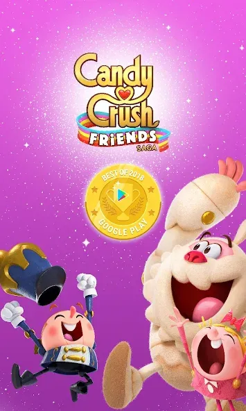 Candy Crush Friends Saga (Кенди Краш Френдс Сага)  [МОД Бесконечные деньги] Screenshot 5