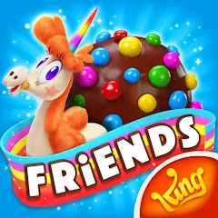 Взломанная Candy Crush Friends Saga (Кенди Краш Френдс Сага)  [МОД Бесконечные деньги] - стабильная версия apk на Андроид