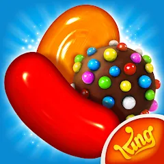 Скачать взломанную Candy Crush Saga (Кенди Краш Сага)  [МОД Mega Pack] - стабильная версия apk на Андроид