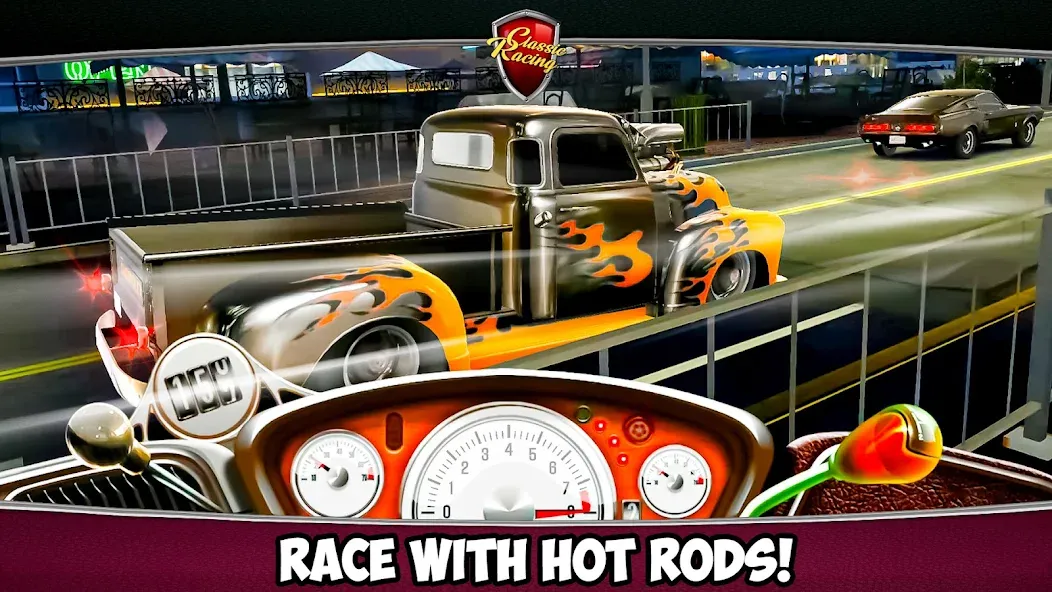 Classic Drag Racing Car Game (Классическая игра на гонках драгрейсинга)  [МОД Бесконечные деньги] Screenshot 5