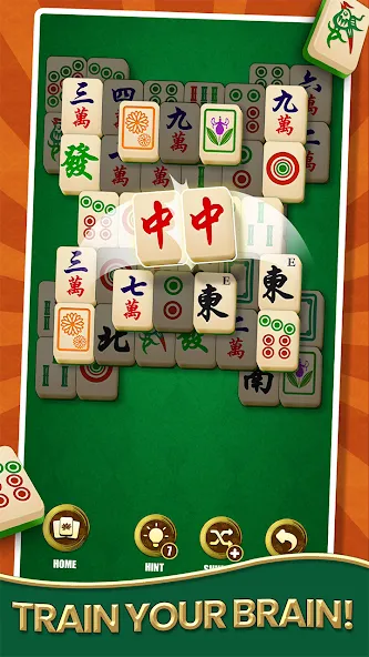 Mahjong Solitaire - Master (Маджонг Солитер)  [МОД Menu] Screenshot 1