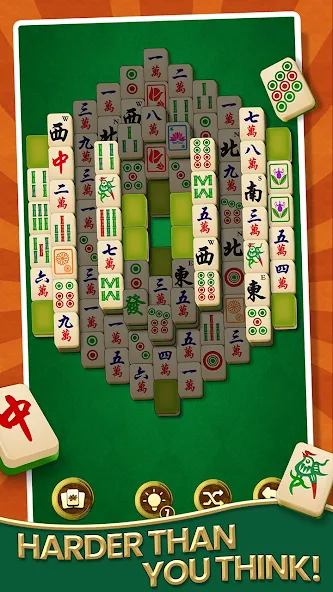 Mahjong Solitaire - Master (Маджонг Солитер)  [МОД Menu] Screenshot 2