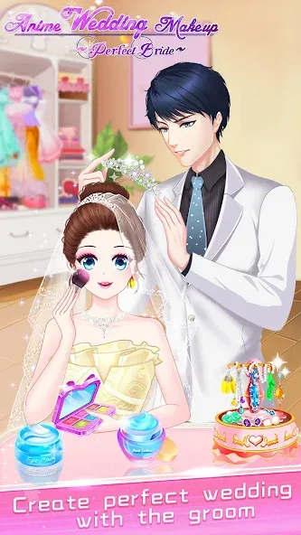 Makeup Bride: Perfect Wedding  [МОД Много денег] Screenshot 3