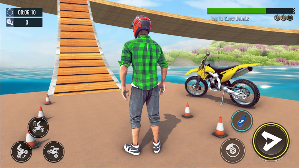 Bike Stunt : Motorcycle Game  [МОД Unlocked] Screenshot 1