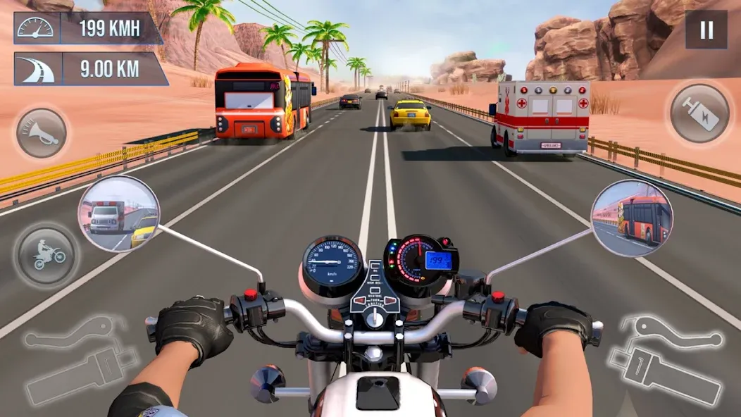 Moto World Tour: Bike Racing  [МОД Много монет] Screenshot 1