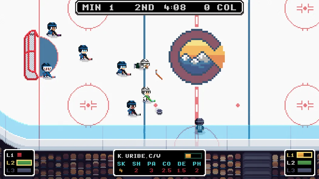 Ice League Hockey (Айс Лиг Хоккей)  [МОД Menu] Screenshot 3