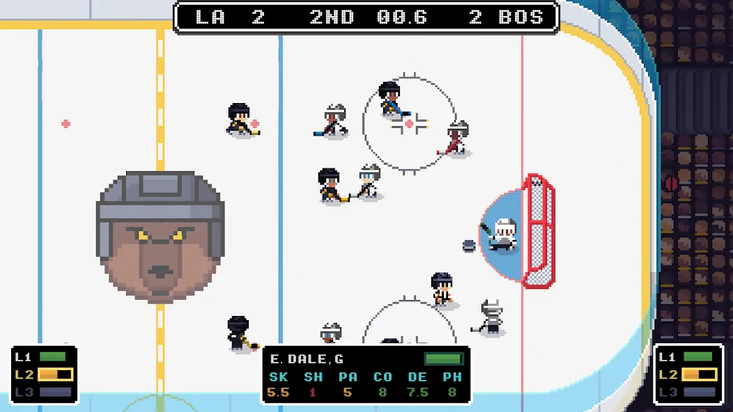 Ice League Hockey (Айс Лиг Хоккей)  [МОД Menu] Screenshot 5