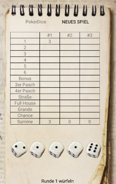 Dice Poker  [МОД Много монет] Screenshot 1