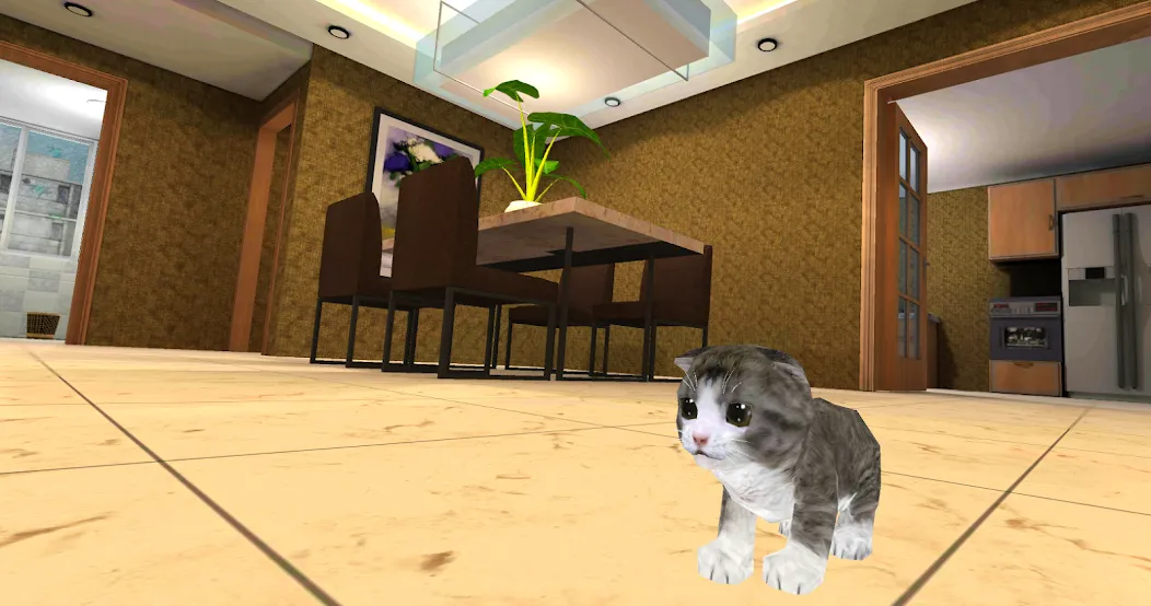 Kitten Cat Simulator 3D Craft  [МОД Бесконечные деньги] Screenshot 2