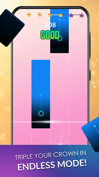 Piano Dream: Tap Piano Tiles 3 (Пиано Дрим)  [МОД Все открыто] Screenshot 2