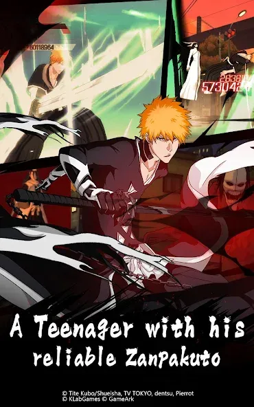 BLEACH Mobile 3D (БЛИЧ Мобайл 3Д)  [МОД Меню] Screenshot 2