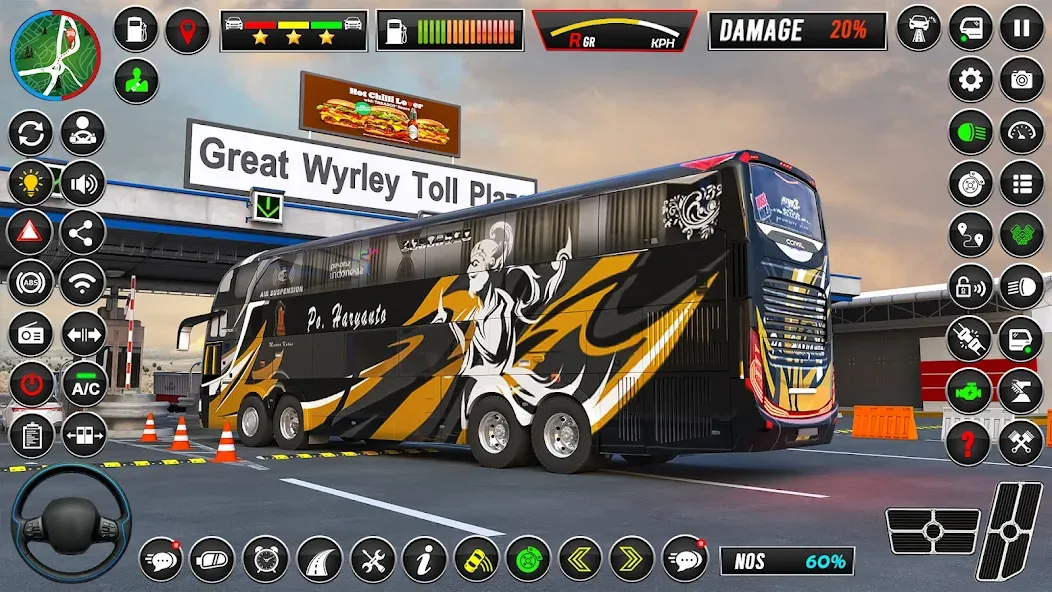 City Coach Bus Driver Games 3D  [МОД Mega Pack] Screenshot 2