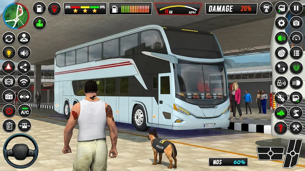 City Coach Bus Driver Games 3D  [МОД Mega Pack] Screenshot 3