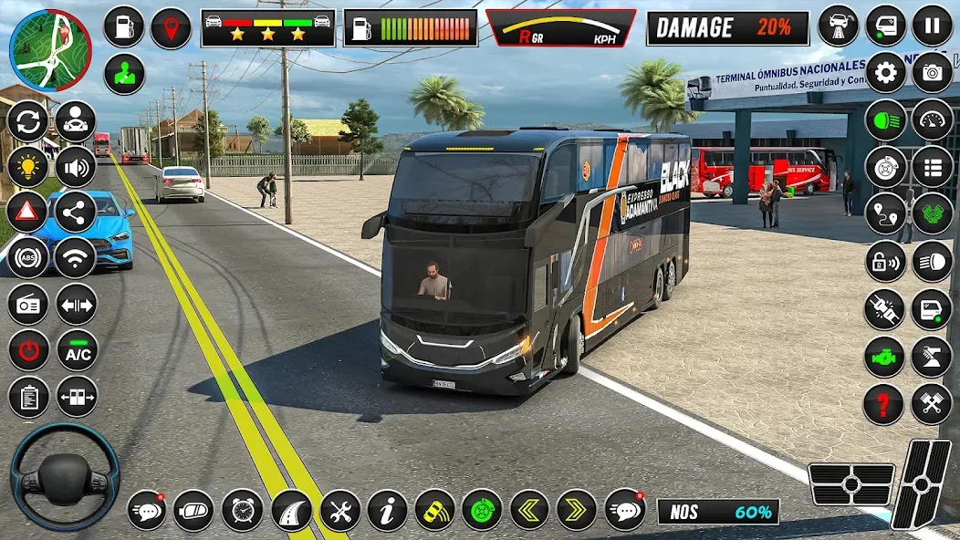 City Coach Bus Driver Games 3D  [МОД Mega Pack] Screenshot 4