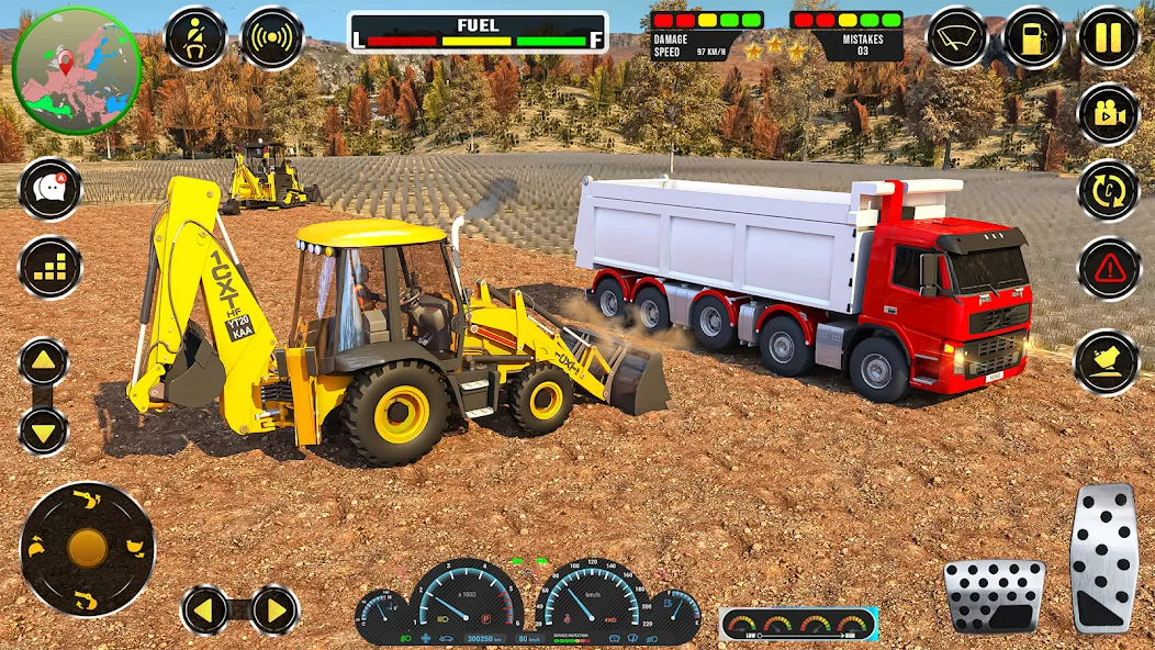 Real JCB Construction Games 3D  [МОД Бесконечные монеты] Screenshot 3