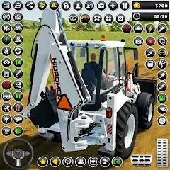 Взломанная Real JCB Construction Games 3D  [МОД Бесконечные монеты] - последняя версия apk на Андроид