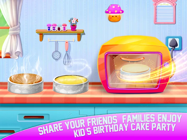 Cake Maker Sweet Bakery Games  [МОД Бесконечные деньги] Screenshot 4