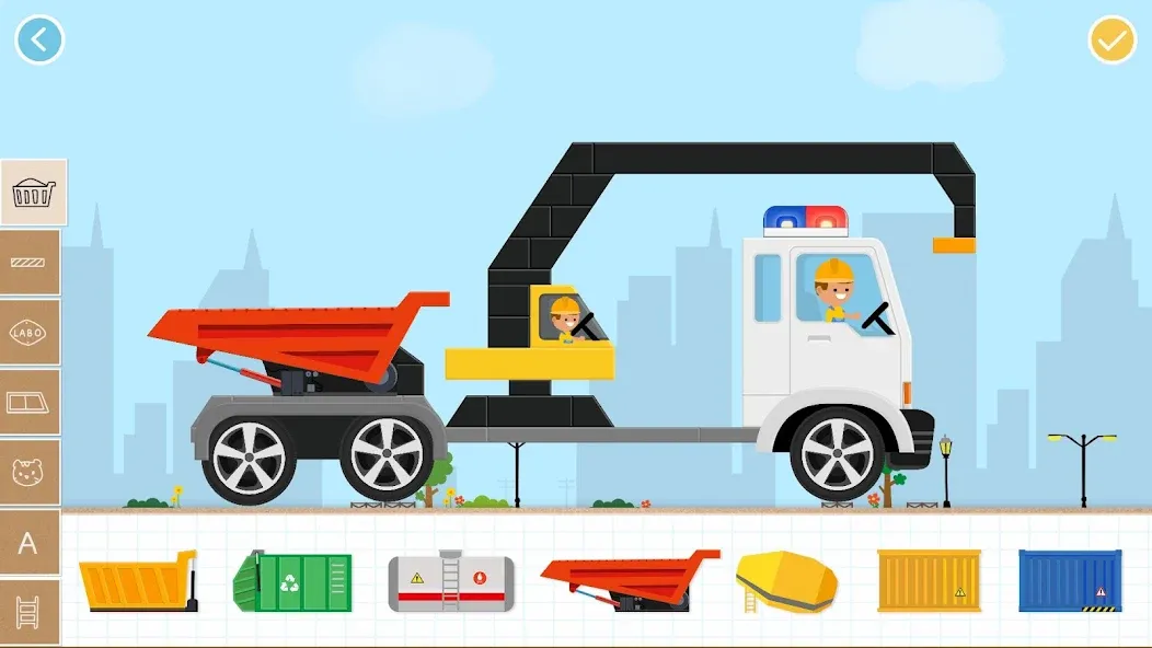 Labo Brick Car 2 Game for Kids (Лабо)  [МОД Бесконечные деньги] Screenshot 1