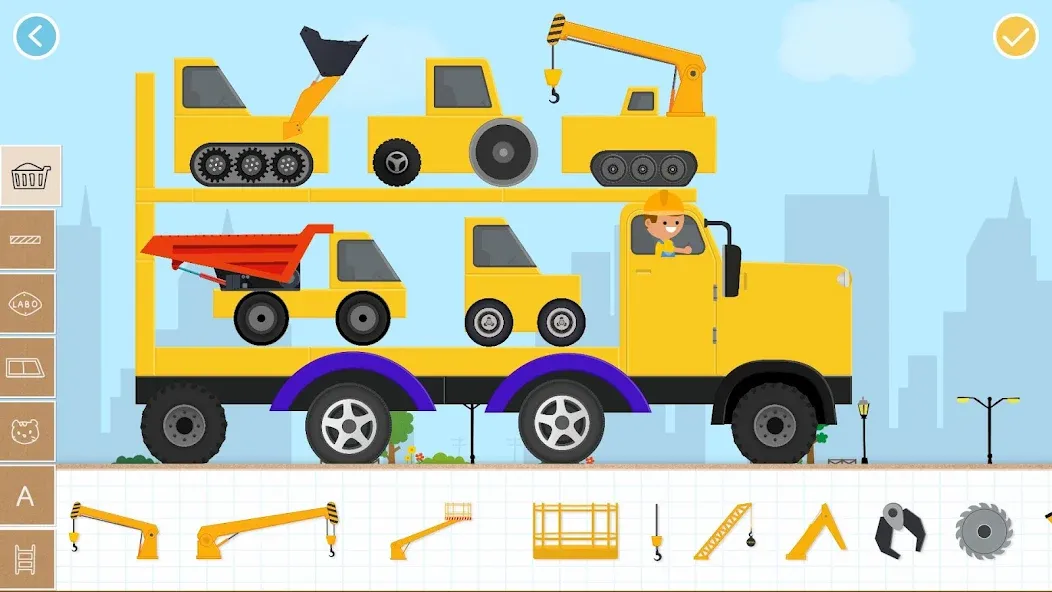 Labo Brick Car 2 Game for Kids (Лабо)  [МОД Бесконечные деньги] Screenshot 2