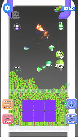 Guns and Bounce (Ганз энд Баунс)  [МОД Unlimited Money] Screenshot 3