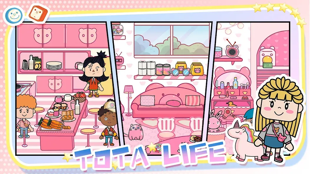 Tota Life: Parent-kid Suite (Тота Лайф)  [МОД Меню] Screenshot 2