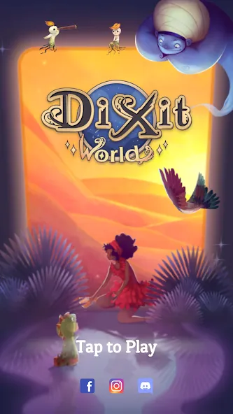 Dixit World (Диксит Ворлд)  [МОД Бесконечные деньги] Screenshot 1