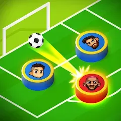 Взлом Super Soccer 3v3 (Online) (упер футбол 3 на 3)  [МОД Menu] - полная версия apk на Андроид