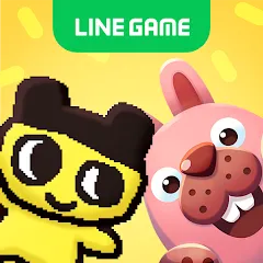 Скачать взломанную LINE ポコパンタウン-楽しめるステージ満載パズルゲーム  [МОД Все открыто] - полная версия apk на Андроид