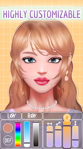 Avatar Character: Girl Creator  [МОД Все открыто] Screenshot 5