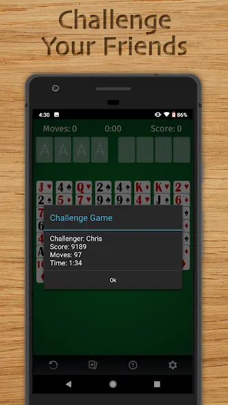 FreeCell Solitaire Classic (Фрисел Солитер Классик)  [МОД Много денег] Screenshot 4