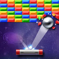 Скачать взлом Brick Breaker Star: Space King  [МОД Меню] - стабильная версия apk на Андроид