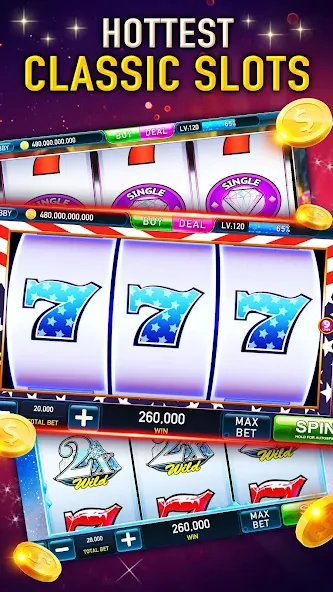 Slots Cash:Vegas Slot Machines (Слотс Кэш)  [МОД Много монет] Screenshot 4