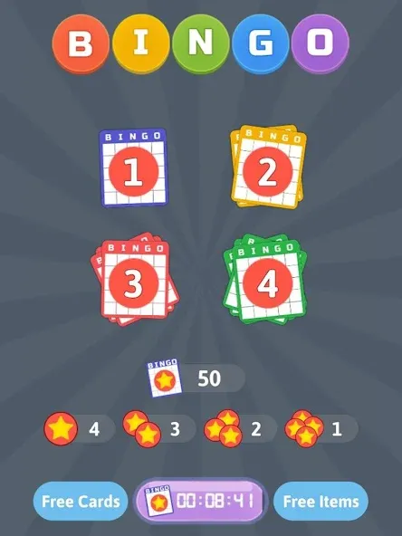 Bingo Mania - Light Bingo Game (Бинго Мания)  [МОД Unlocked] Screenshot 4