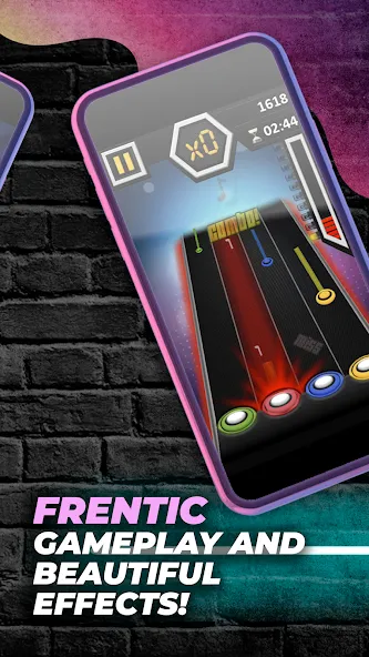 Guitar Hero Game: EDM Music (ЭДМ)  [МОД Меню] Screenshot 3