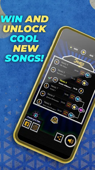 Guitar Hero Mobile: Music Game (Гитар Хиро Мобайл)  [МОД Бесконечные монеты] Screenshot 2