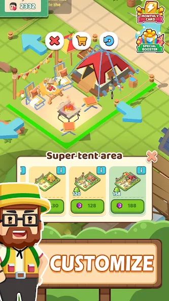 Campsite Craze: Puzzle Merge (Кемпинговая Лихорадка)  [МОД Unlocked] Screenshot 5