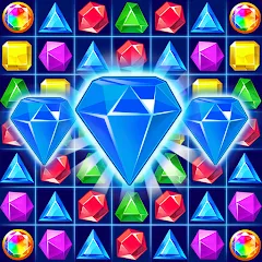 Взломанная Jewel Crush™ - Match 3 Legend  [МОД Unlimited Money] - стабильная версия apk на Андроид