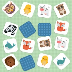 Скачать взломанную Picture Matching Memory Game (Пикча Матчинг Мемори Гейм)  [МОД Много монет] - стабильная версия apk на Андроид