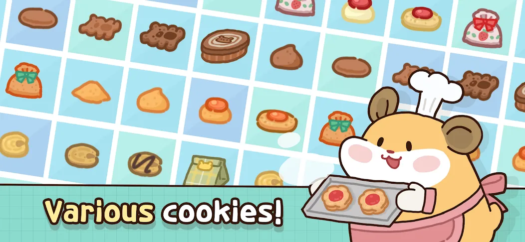 Hamster Cookie Factory  [МОД Много монет] Screenshot 2