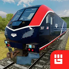 Скачать взлом Train Simulator PRO USA (Трейн Симулятор ПРО США)  [МОД Unlimited Money] - стабильная версия apk на Андроид