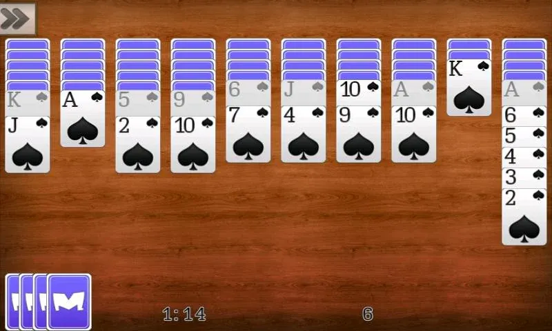 Spider Solitaire  [МОД Mega Pack] Screenshot 2