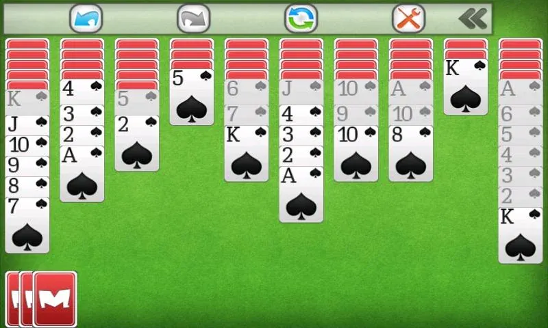 Spider Solitaire  [МОД Mega Pack] Screenshot 3