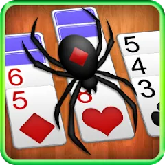 Взлом Spider Solitaire  [МОД Mega Pack] - последняя версия apk на Андроид