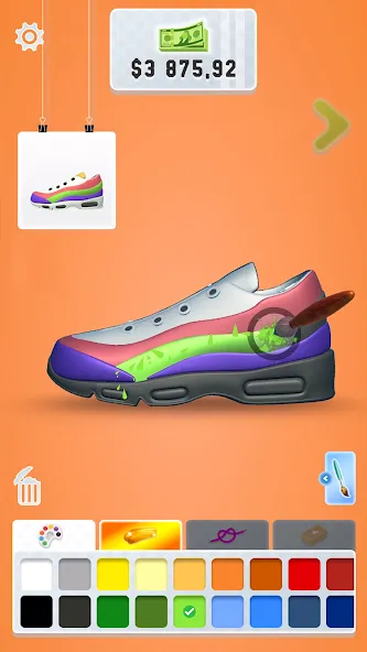 Sneaker Art! - Coloring Games  [МОД Все открыто] Screenshot 3