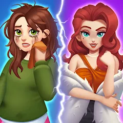 Скачать взломанную Makeover Blast: Dressup Salon (Мейковер Бласт)  [МОД Много монет] - последняя версия apk на Андроид