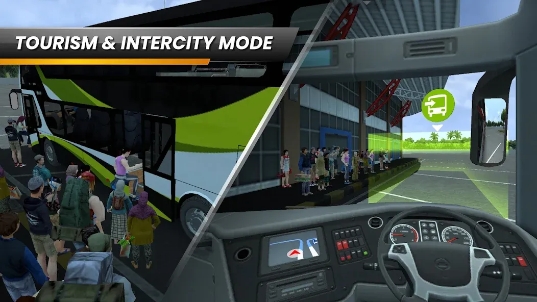 Bus Simulator Indonesia (Бус Симулятор Индонезия)  [МОД Бесконечные монеты] Screenshot 4