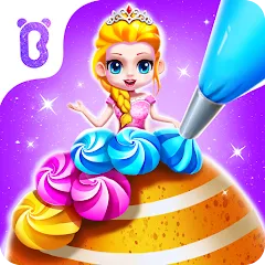 Взломанная Little Panda: Sweet Bakery  [МОД Mega Pack] - последняя версия apk на Андроид