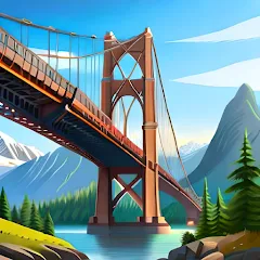 Скачать взлом Bridgezz: Bridge Construction (Бриджзз)  [МОД Бесконечные монеты] - стабильная версия apk на Андроид