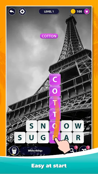 Word Surf - Word Game (Ворд Серф)  [МОД Бесконечные монеты] Screenshot 1